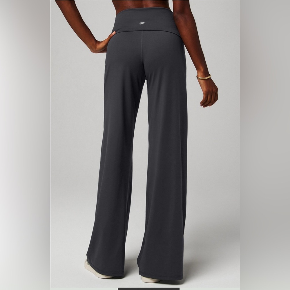 Fabletics PureLuxe High waisted folder pants medium midnight grey